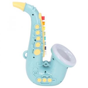 Omabeta Jouet de saxophone Jouet Saxophone pour enfants pour garçons et filles joli Instrument de jouets casse-tete Rouge Vert