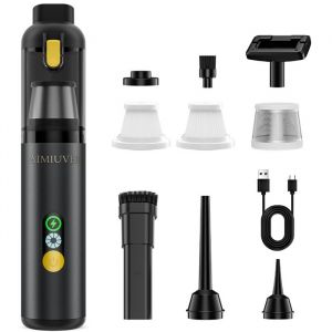Aspirateur &agrave; main - AIMIUVEI - 140W / 20000Pa - Brushless - Souffleur & Gonfleur - Sans fil 35 min
