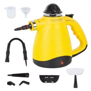 Nettoyeur Vapeur à Main avec 8 Accessoires Nettoyeur Vapeur Portable Polyvalent 35 bars avec 450 ml Réservoir deau