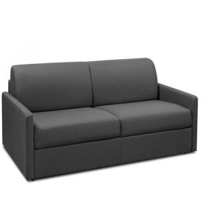 Canap&eacute; convertible PARADISO EXPRESS 120cm matelas 14cm gris anthracite