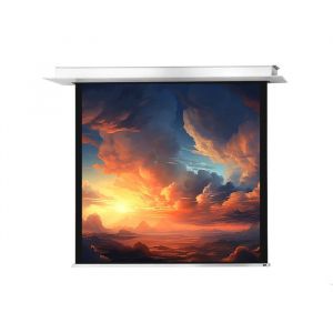 Écran encastrable au plafond motorisé celexon PRO Plus 200 x 200