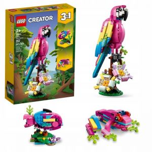 LEGO Creator 3en1 - LEGO - 31144 - Perroquet Rose Exotique - 253 Pièces - Multicolore