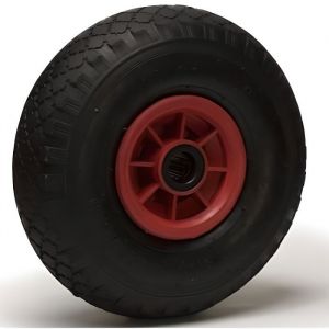 Roue gonflable diable 3.00-4 Ø 260 x 85 Alésage 25 avec roulement