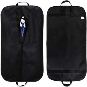 2 pcs Housses à Vêtements WOVTE 60*100cm Housse de Voyage Pliable à Poignées pour Costumes Couvertures de Protection à Vêtement