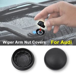 2pcs Capuchon d écrou couvercle de bras dessuie-glace avant pour Audi A3 A4 A5 A6 B7 B8 Q3 Q5 Q7 1J0955205A