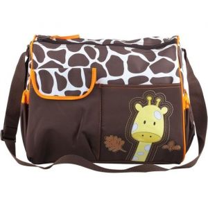 Sac &agrave; langer pour b&eacute;b&eacute; TRIXES - Mod&egrave;le Girafe - 7 poches - Sangle r&eacute;glable