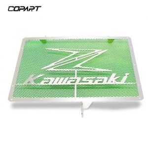 Protege cadreProtecteur de radiateurGrille pour Kawasaki Z750 Z800 Z1000 NINJA1000 Z1000SX ZR1000F ZR1000G - Type green