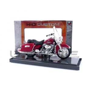 Voiture Miniature de Collection - MAISTO 1/18 - HARLEY-DAVIDSON FLHR Road King - Red - 1999