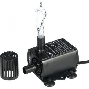 Ultra-silencieux Mini Brushless Pompe à Eau Étanche Submersible Fontaine Aquarium Circulation 250L / H Ascenseur 200 cm