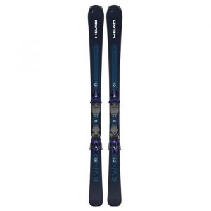 Pack Ski Head Shape E-v10 Sw + Fixations Pr 11 Gw Bleu Homme