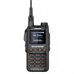 Baofeng UV-18L Talkie-Walkie Haute Puissance 7.4V 177 &Eacute;cran LED Flashlight VHF/UHF Double Bande FM RadioType-C IPX7 5-10KM