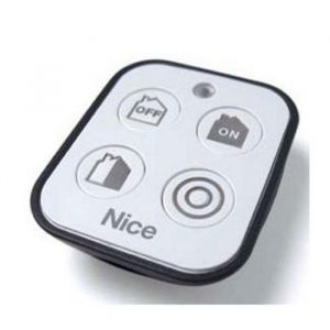 &Eacute;metteur radio 4 canaux pour syst&egrave;mes dalarme batterie incluse Nice Hstx4