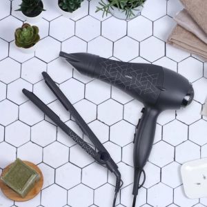 Coffret coiffure LIVOO DOS170 - Sèche-cheveux 2 vitesses 3 températures - Lisseur plaques céramiques 230°C