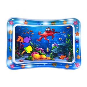 Tapis eau Bebe Tapis Deau Gonflable pour B&eacute;B&eacute; Tapis d eau Bebe Eveil pour 3 6 9 12 Mois Tapis Sensoriel B&eacute;B&eacute; Jeux 70x50 CM