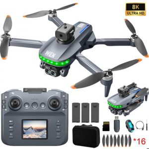 Drone avec camera HD-Caméra Avec ça commande intégrant un écran pour Débutant Jouet Quadcopter RC Drone