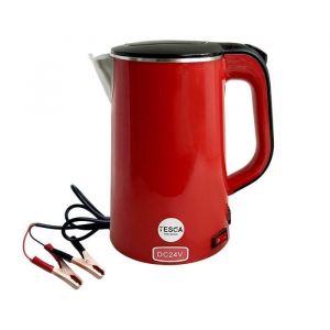 Bouilloire solaire 12V 1.8L avec clip batterie pour cuisson
