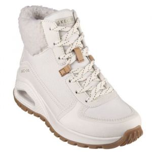 Baskets montantes hivernales Skechers - Femme - Beige - Revêtement 3M Scotchgard