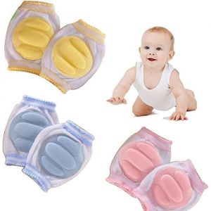 Genouillere B&eacute;b&eacute;Genouill&egrave;res Rampantes R&eacute;glablesTout-Petits Prot&egrave;ge Genoux Respirants Antid&eacute;rapantpour Gar&ccedil;onsFillesEnfantsM