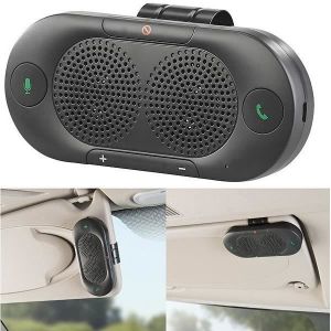 Kit mains libres - CALLSTEL - BFX-420.pt - Bluetooth 5.0 - Compatible Siri & Google - Noir