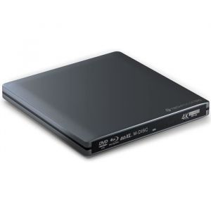 Graveur Blu-ray Externe - TECHPULSE120 - UHD 4K - USB 3.0 - USB-C - Slim