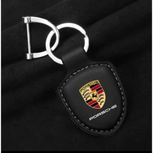 Porte cl&eacute; pour Porsche(Noir)