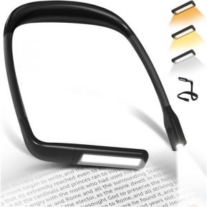 Liseuse Lampe de Lecture de Cou - Rechargeable Lampe Lecture au Lit 3 Couleurs Liseuse LED Flexible Lampe Tour de Cou pour Livre