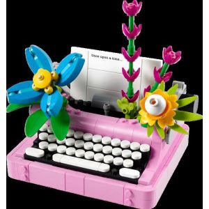 LEGO Creator 31169 La machine à écrire avec des fleurs Idée CadeauMaquetteDécoration Maison