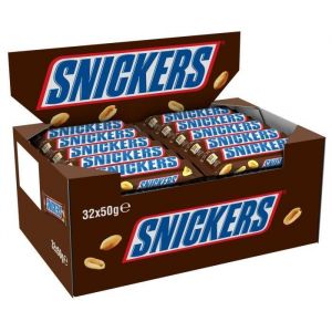 Show Box 32 barres SNICKERS 50g