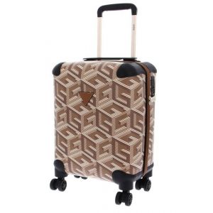 Valise - GUESS - Wilder 18 IN 8-WHEELER S - Taupe - Rigide - Cadenas TSA