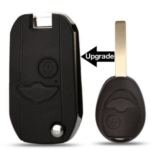 Coque de cl&eacute; de voiture 2B modifi&eacute;e et mise &agrave; niveau pour BMW Mini Cooper R50 R53~3033
