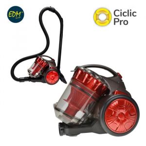 Aspirateur Multi-cyclonique EDM - Rouge - 700W - 2L