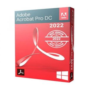 Adobe Acrobat Pro 2022 (Windows) - Licence Définitive / Activation Perpétuelle - 1 PC - À Télécharger