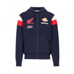 Sweat a Capuche zipp&eacute;e Repsol Honda Racing Team Officiel MotoGP