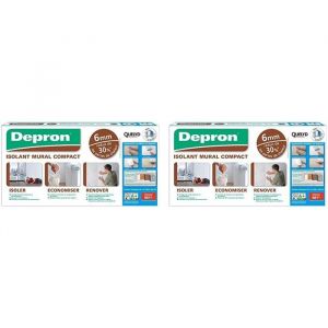 Plaques DEPRON Quelyd G6 6 mm Isolation Thermique 10 m&sup2; Lot de 2