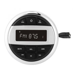 Lecteur MP3 - PGR35B - Bluetooth étanche - Radio FM/AM - USB - 12V pour bateau et moto