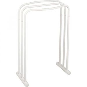 Pied de Serviette Challenge B - HOME BAIN - Accessoire de salle de bain - M&eacute;tal - 50 cm x 22.5 cm x 81 cm