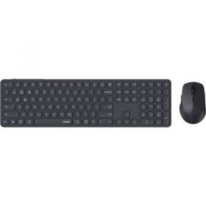 Ensemble Clavier-Souris - RAPOO - 9810M - Sans-fil - Multimode - Dark Grey