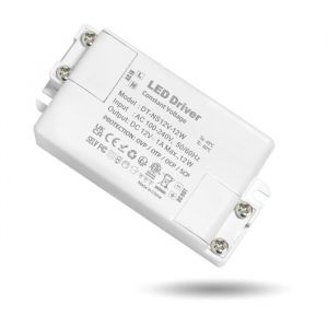 Transformateur 220V 12V LED 12W alimentation 12v 12w 1A led driver 12v Transfo AC &agrave; DC convertisseur 220v 12v pour 12 Volt