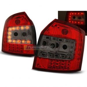 Paire de feux arriere Audi A4 B6 break de 10/2000 a 10/2004 LED rouge fume-27289358