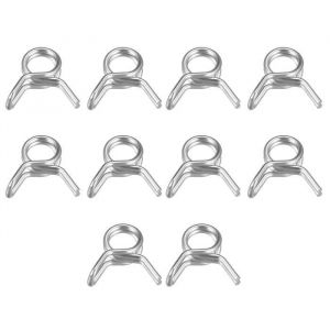 Collier de serrage - SOURCING MAP - Double fil - Acier inox 304 - 5mm ID - Lot de 10