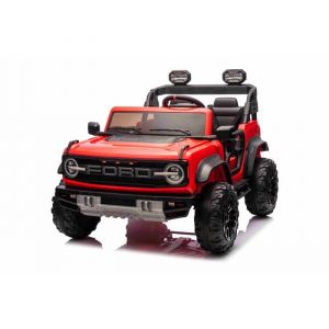 Voiture électrique pour enfants Ford Bronco XL avec propulsion arrière sous licence (deux places) rouge batterie au lithium