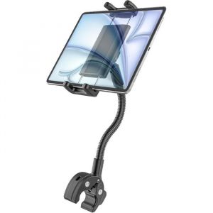 Kolasels Support Tablette V&eacute;lo Spinning - Bras Long Flexible pour iPad Pro/Air/Mini Samsung Tab Tablettes 47-129