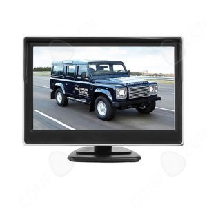 Caméra de recul 5 pouces 8 lumières LED HD caméra de recul sans fil système daide au stationnement caméra de recul pour voiture
