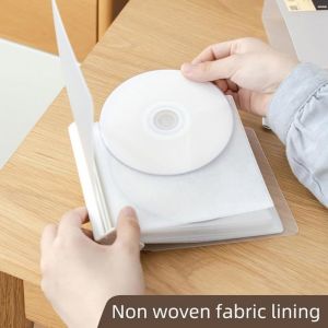 Bo&icirc;te de rangement - Pochette de rangement pour CD/DVD - Pochette de rangement pour 24 disques - Dossier - Bo&icirc;te de rangement pour