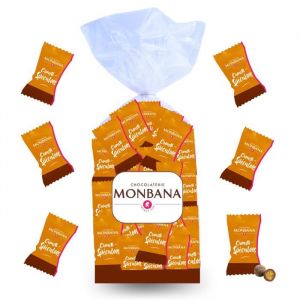 MONBANA  100 Crousti-Spéculoos  Croustilles au Chocolat à offrir ou à déguster autour dun café ou dune boisson gourmande