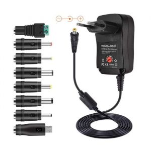 Adaptateur secteur convertisseur de chargeur 35W 35A 3V/4.5V/5V/6V/7.5V/9V/12V7 types dembout pour disque dur