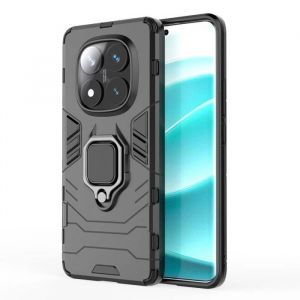 Coque pour Xiaomi Redmi Note 14 Pro 5G / Note 14 Pro+ Plus 5G / Poco X7  - housse etui rigide anti choc + film ecran - NOIR