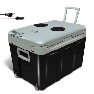 Glacière Électrique portable 40 Litres 12V / 220 - 240V Voiture et Camping Briebe CF1155BLK 58 W Noir 03912