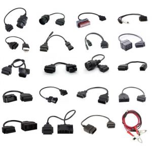Adaptateurs OBD2 - ICARSOFT - Kit 20 pièces - Universel - Pour voitures - Diagnostic facile