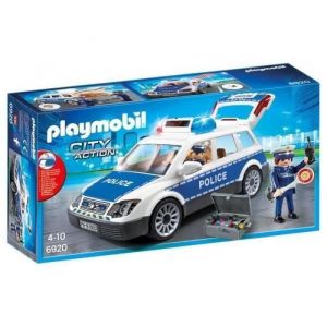 SHOT CASE - PLAYMOBIL 6920 - City Action - Voiture de Police avec Gyrophare et Sirene